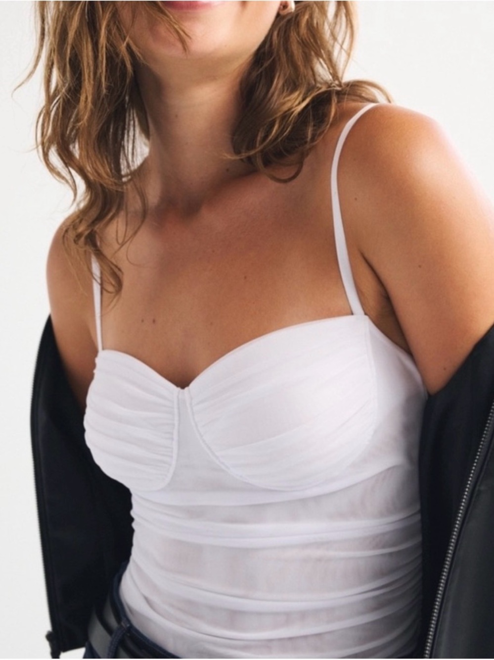 Abercrombie Bra-Free Mesh Bodysuit